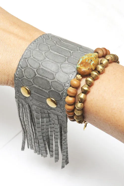 2" Cali Fringe Cuff