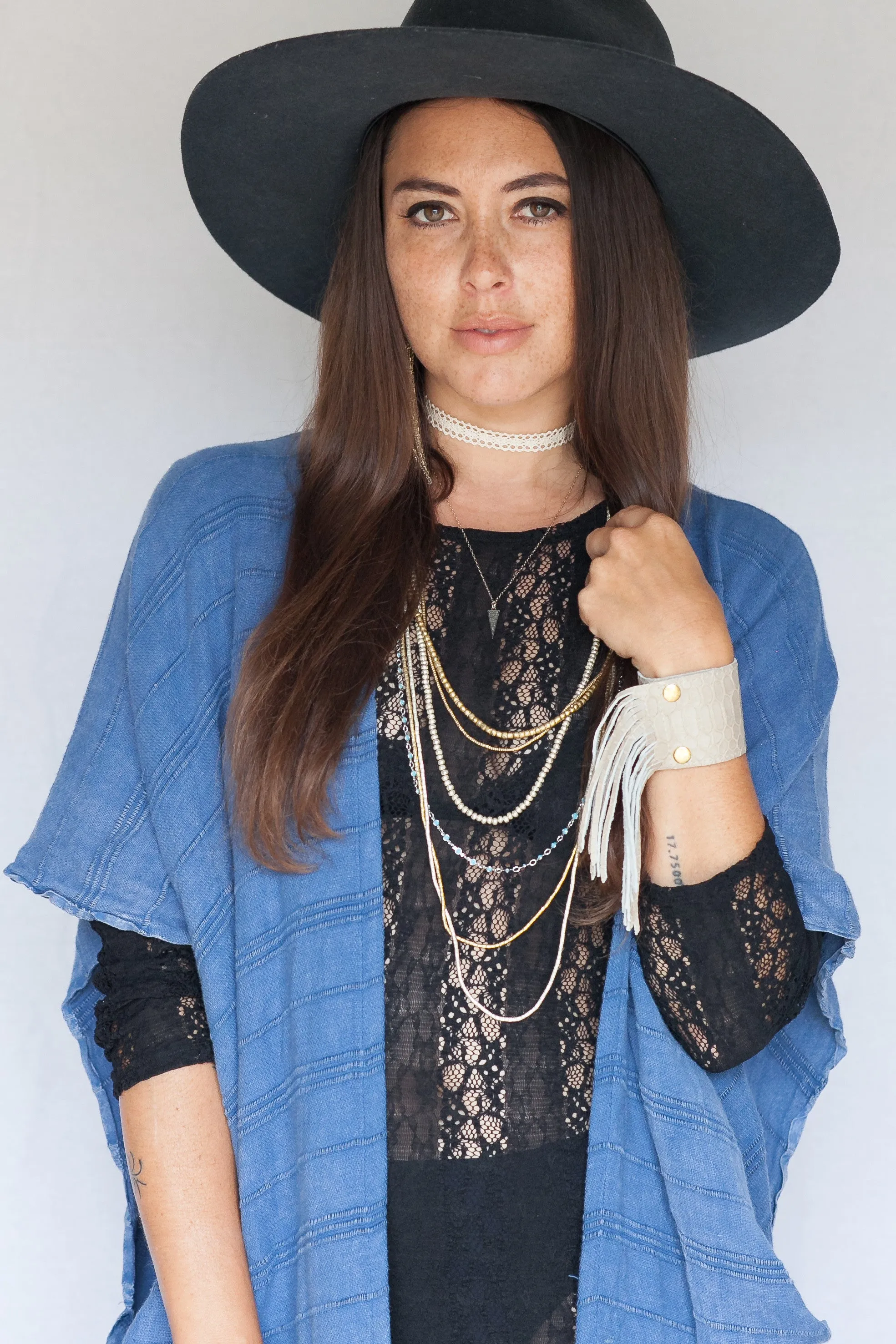 2" Cali Fringe Cuff