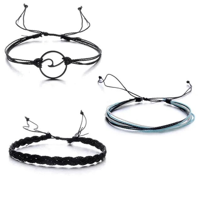 3 Pieces Bohemian Wave Set