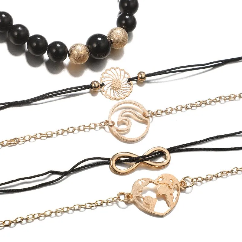 5pcs/set bohemian bracelet
