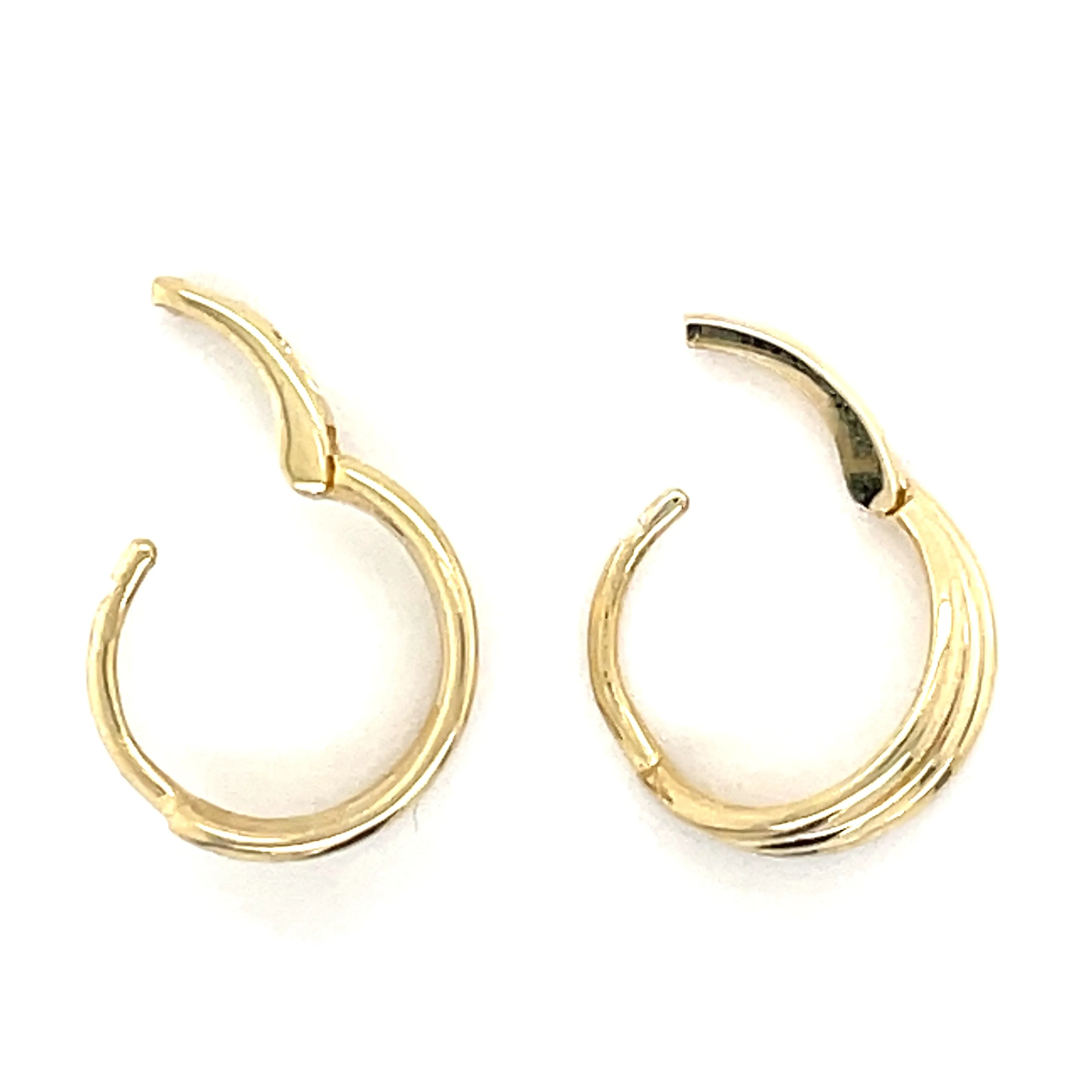 9ct Yellow Gold Triple Hoop Earrings