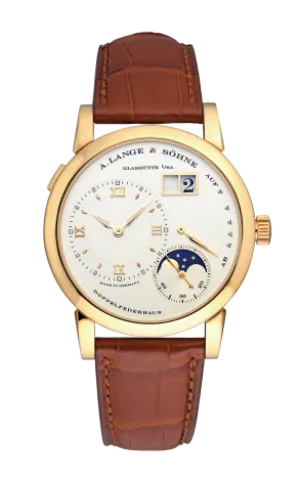 A Lange & Sohne Lange 1 Moonphase 18K Yellow Gold Men's Watch