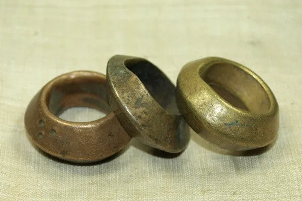 Antique Ethiopian Brass or Bronze ring