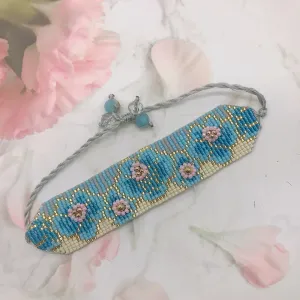 Bohemian Blossom Beaded Bracelet