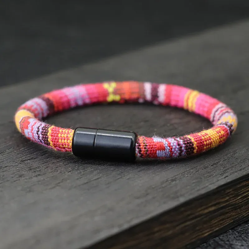 Bohemian Cord Chain Bracelet 6mm Accessories Jewelry