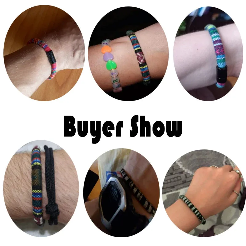 Bohemian Cord Chain Bracelet 6mm Accessories Jewelry