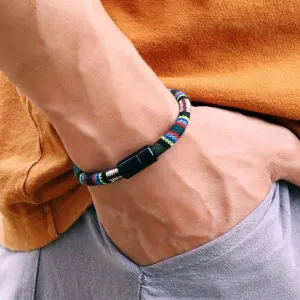 Bohemian Cord Chain Bracelet 6mm Accessories Jewelry