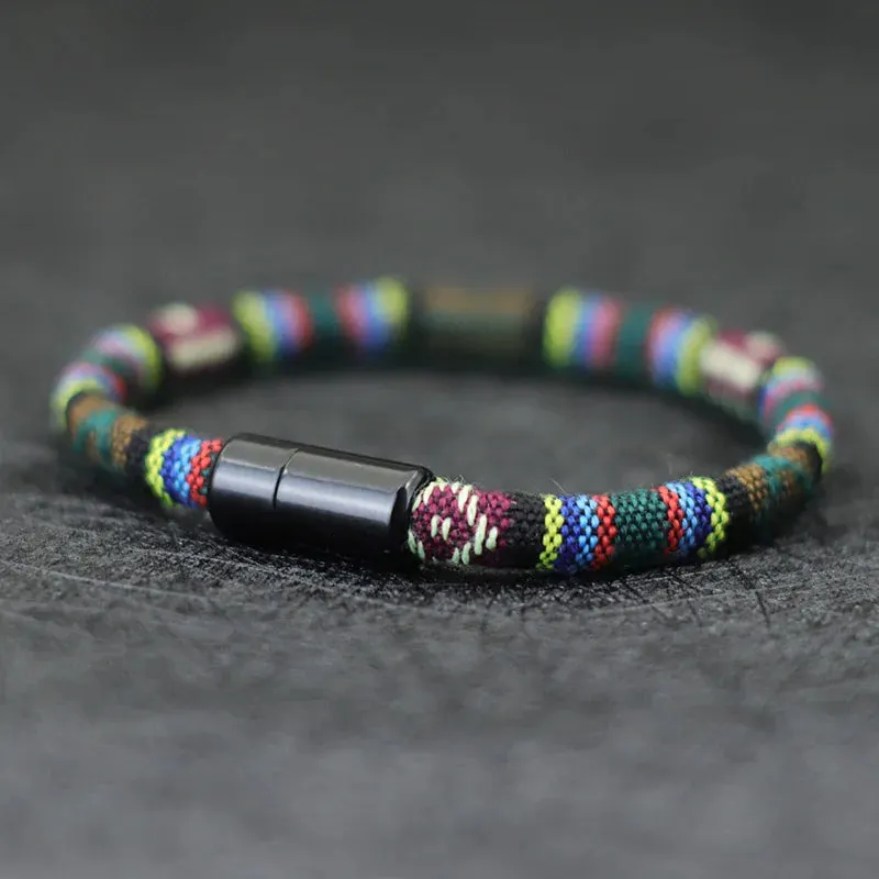 Bohemian Cord Chain Bracelet 6mm Accessories Jewelry