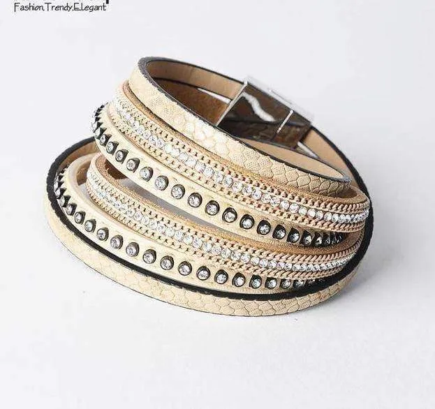 Bohemian Ethnic Wrap bracelet