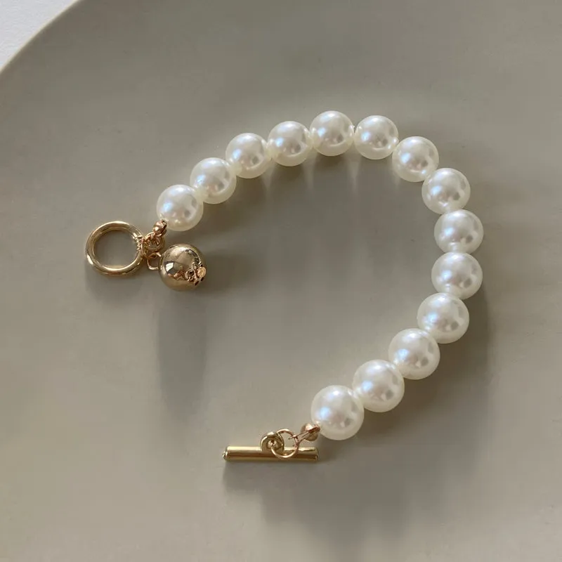 Bohemian Gold Beads Pearl Bracelets