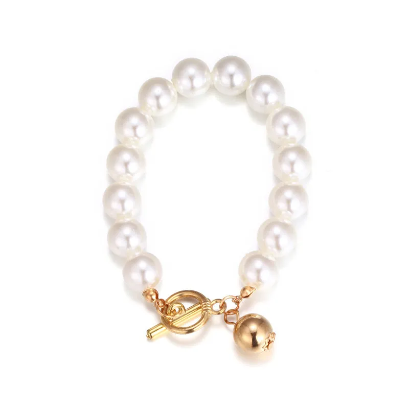 Bohemian Gold Beads Pearl Bracelets
