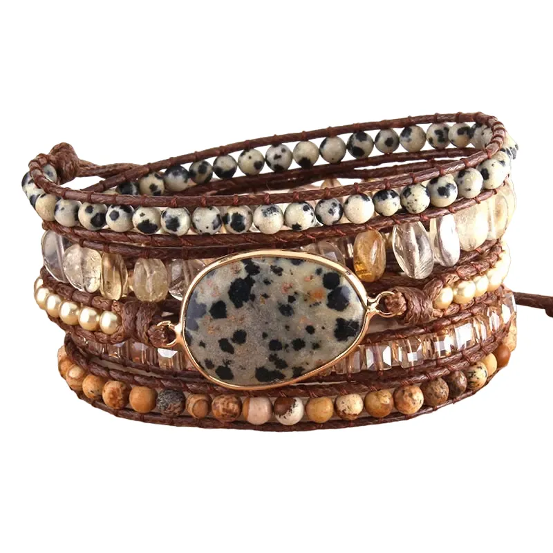 Bohemian Stone Bracelet