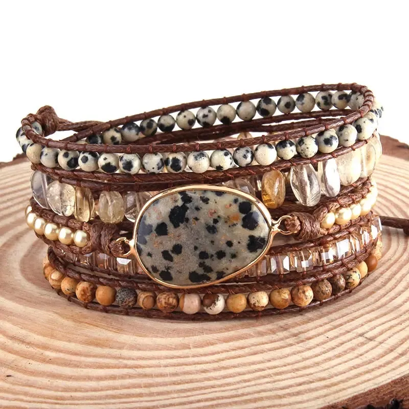 Bohemian Stone Bracelet