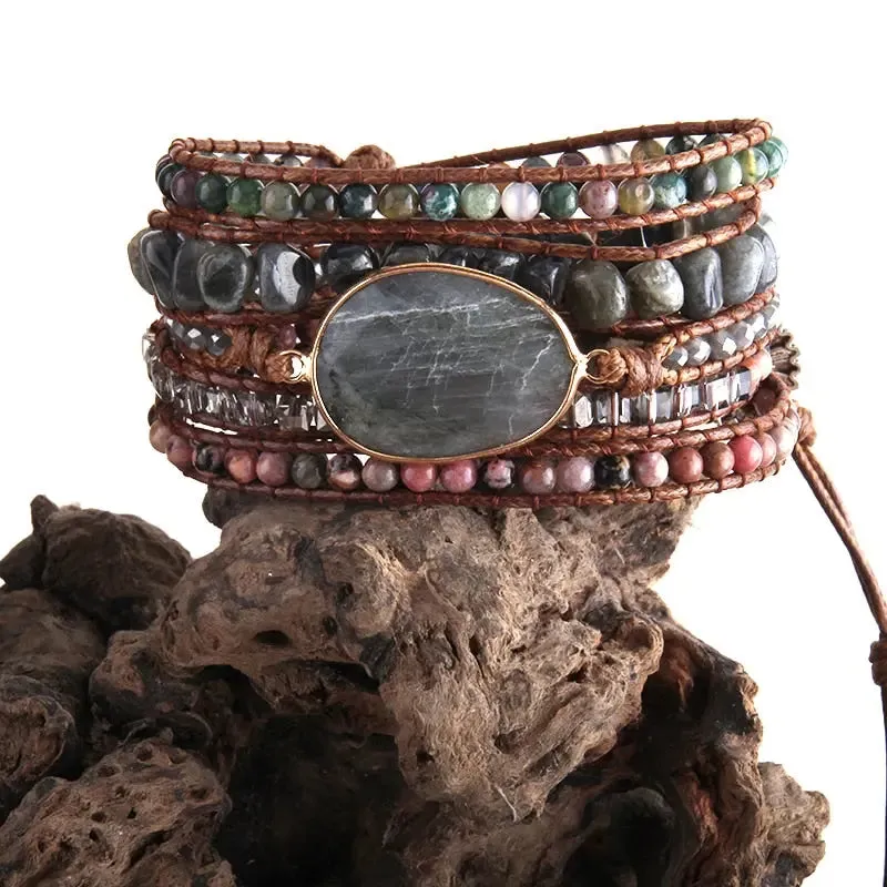 Bohemian Stone Bracelet