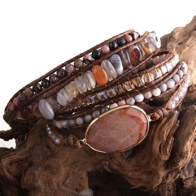 Bohemian Stone Bracelet