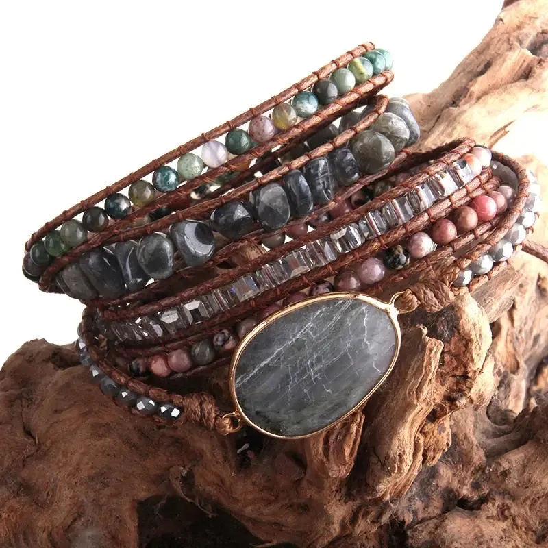 Bohemian Stone Bracelet