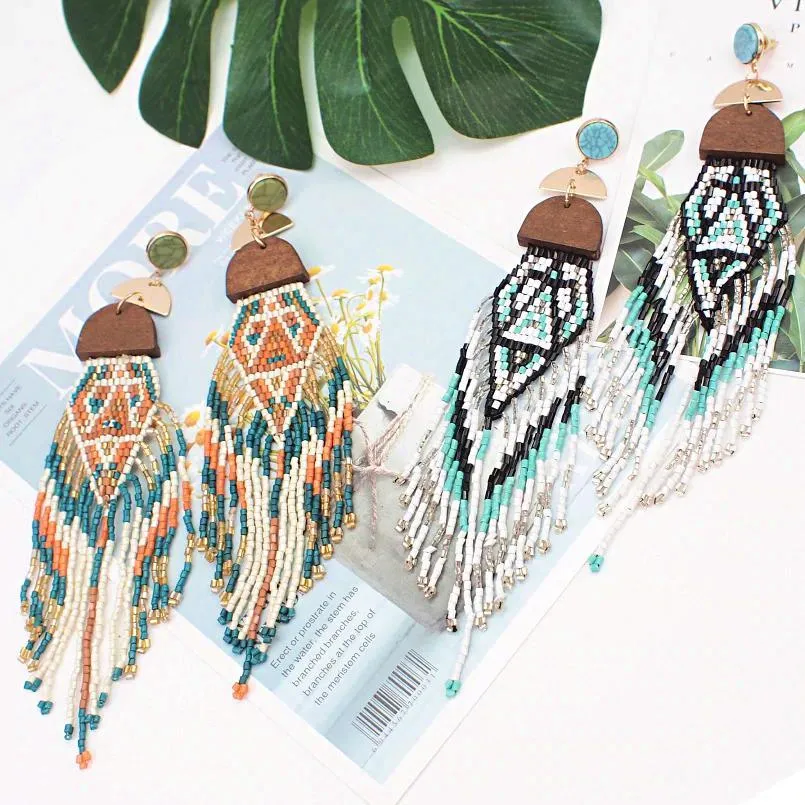 Bohemian Style Ethnic Earrings