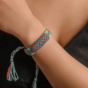 Bohemian Thread Bracelet