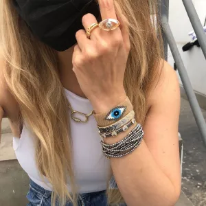 Boho Turkish Evil Eye Bracelet Set