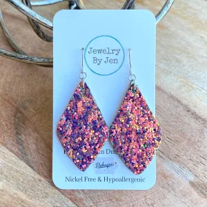 Chameleon Metallic Glitter Dangles