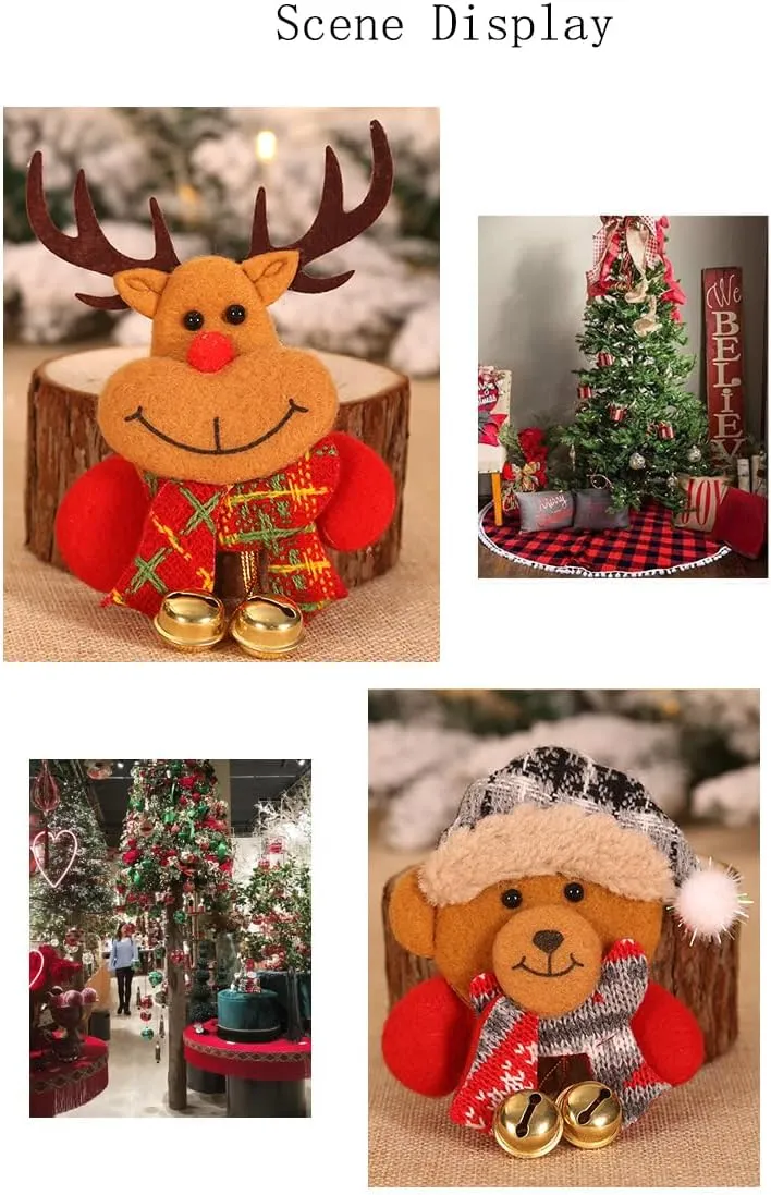 Christmas LED Flashing Brooch Pins Lighted Brooch Christmas Brooch Santa Elk Reindeer Bear Xmas Brooch Christmas Ornaments Kids Children Festival Christmas Gifts Party Supplies favors