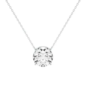 Classic Round Diamond Pendant