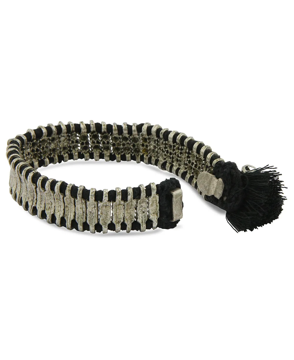 Court Dancer Bell and Bead Bracelet, India