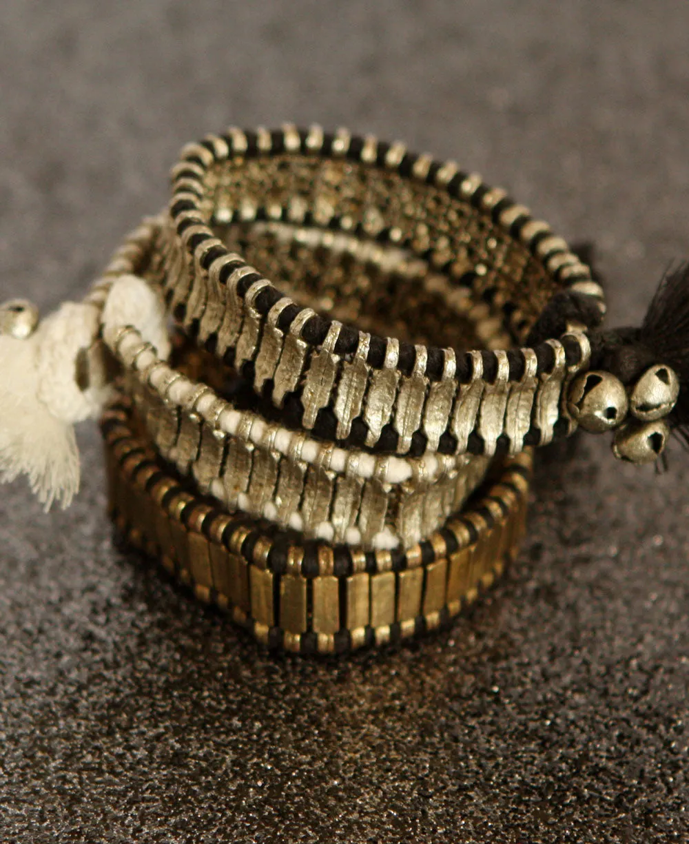 Court Dancer Bell and Bead Bracelet, India