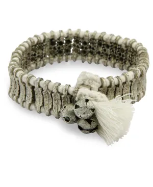 Court Dancer Bell and Bead Bracelet, India