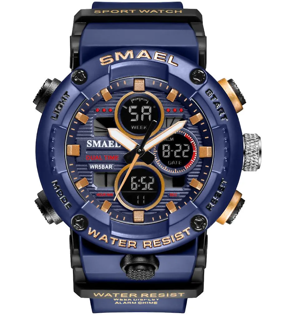 dark blue Men's watches, outdoor waterproof sports watches AZ19976