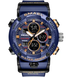 dark blue Men's watches, outdoor waterproof sports watches AZ19976