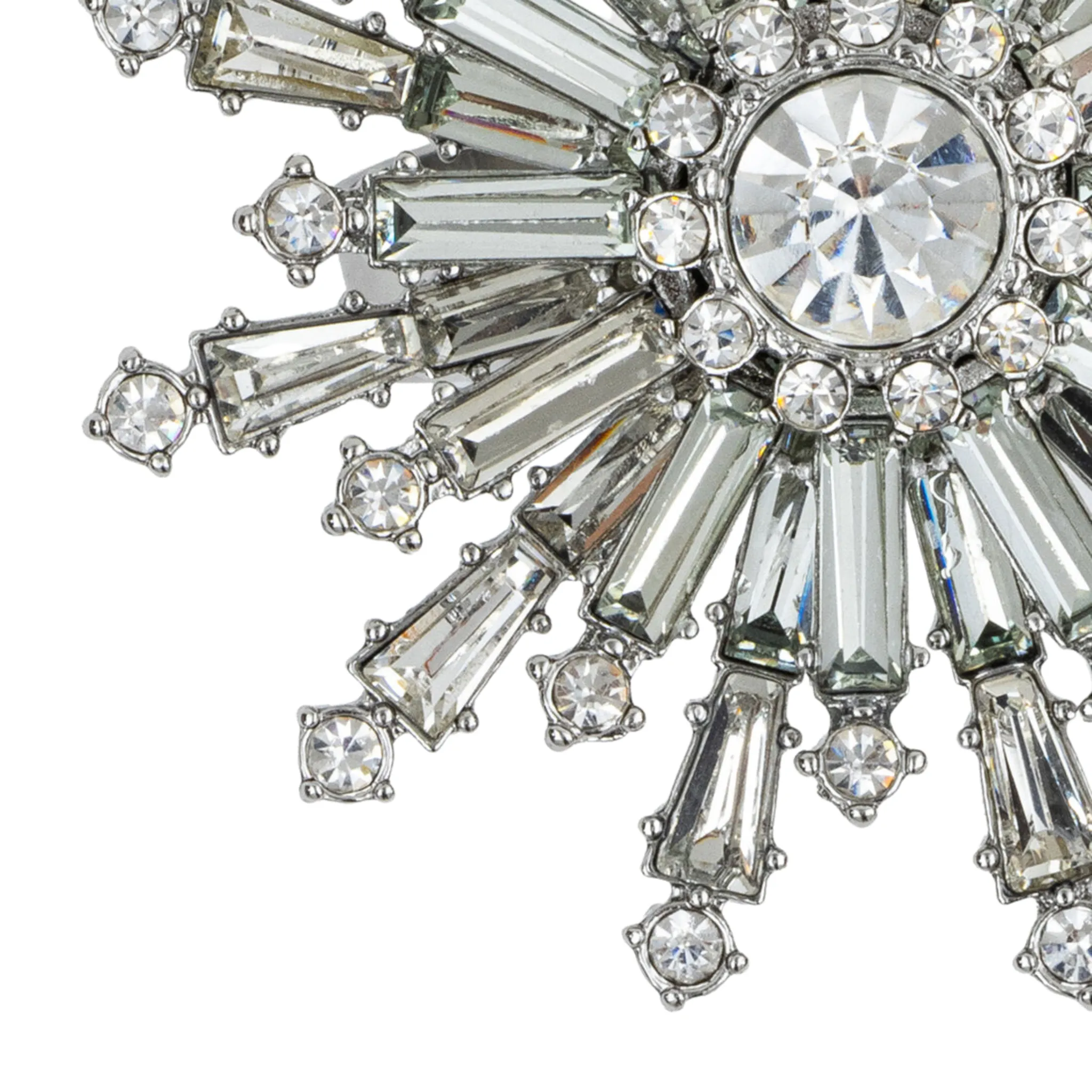 Dazzling Snowflake Napkin Rings, Set of Four