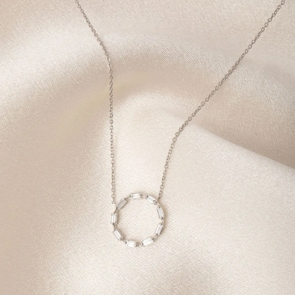 Diamond Aura Necklace | 18ct Gold