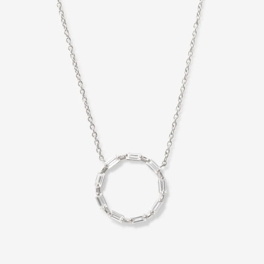 Diamond Aura Necklace | 18ct Gold