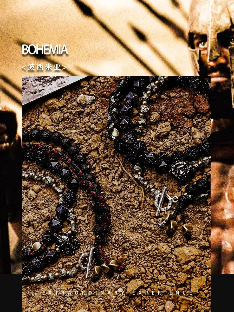 Fengshui Crystal jewelry[Bohemian]High Sense Bead Bracelets