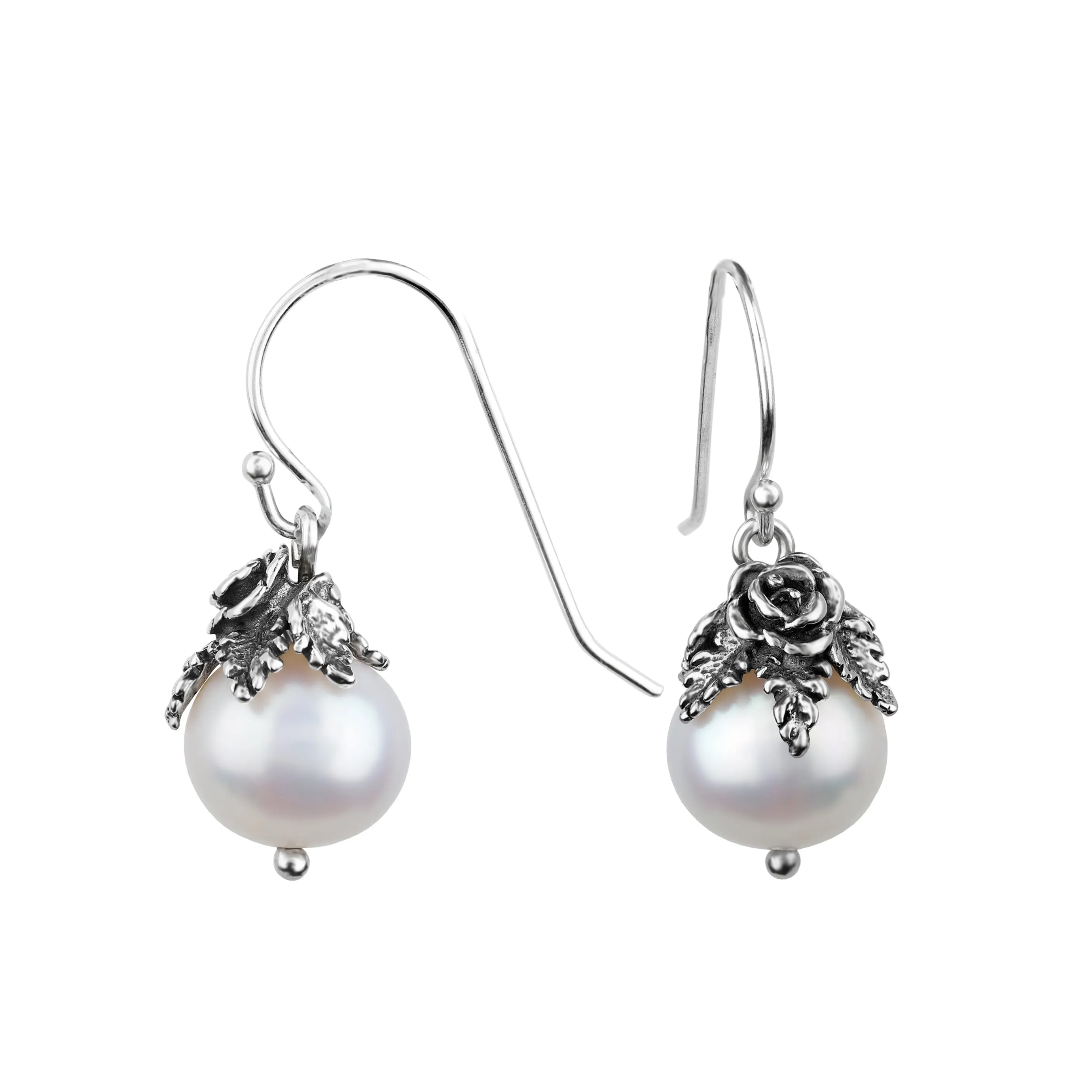 Floral Pearl Earrings