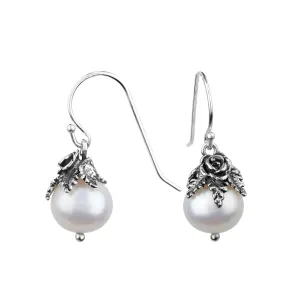 Floral Pearl Earrings