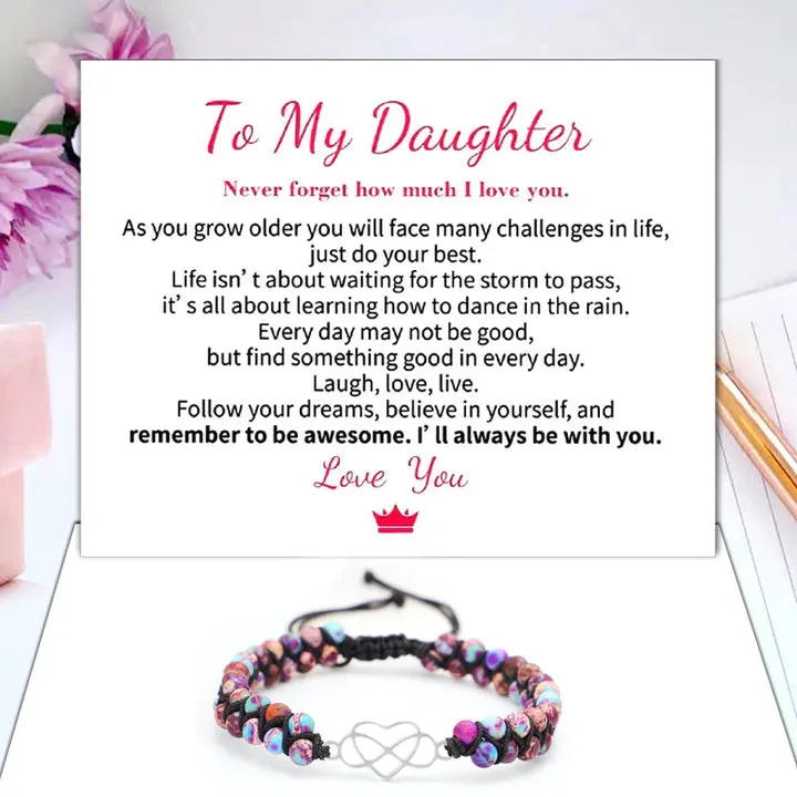 For Granddaughter - For You Are Always In Mine Beads Bracelets