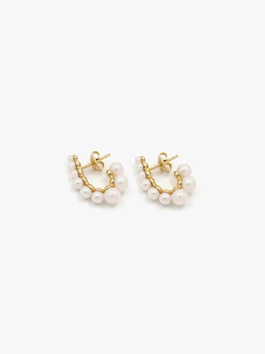 Freshwater Pearl Elegant Earrings - No. 12063