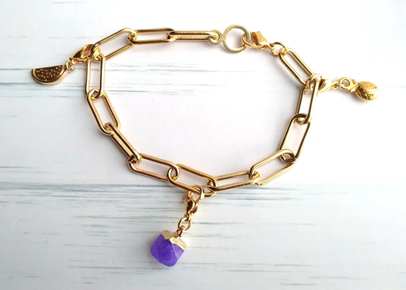 Fruit Lovers Paperclip Bracelet