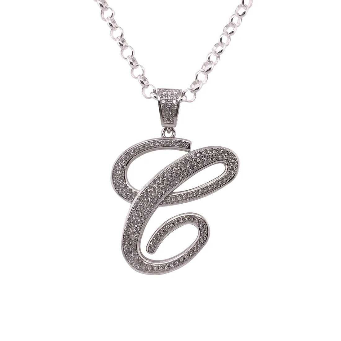 Gina Liano Cubic Zirconia Initial Necklaces