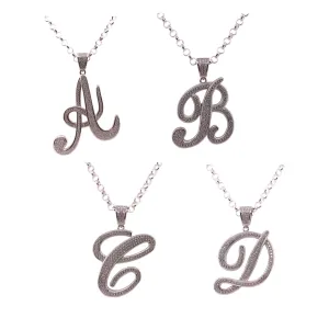 Gina Liano Cubic Zirconia Initial Necklaces