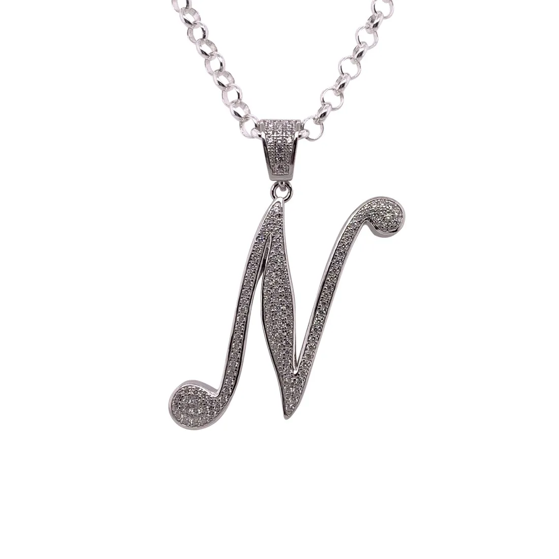 Gina Liano Cubic Zirconia Initial Necklaces
