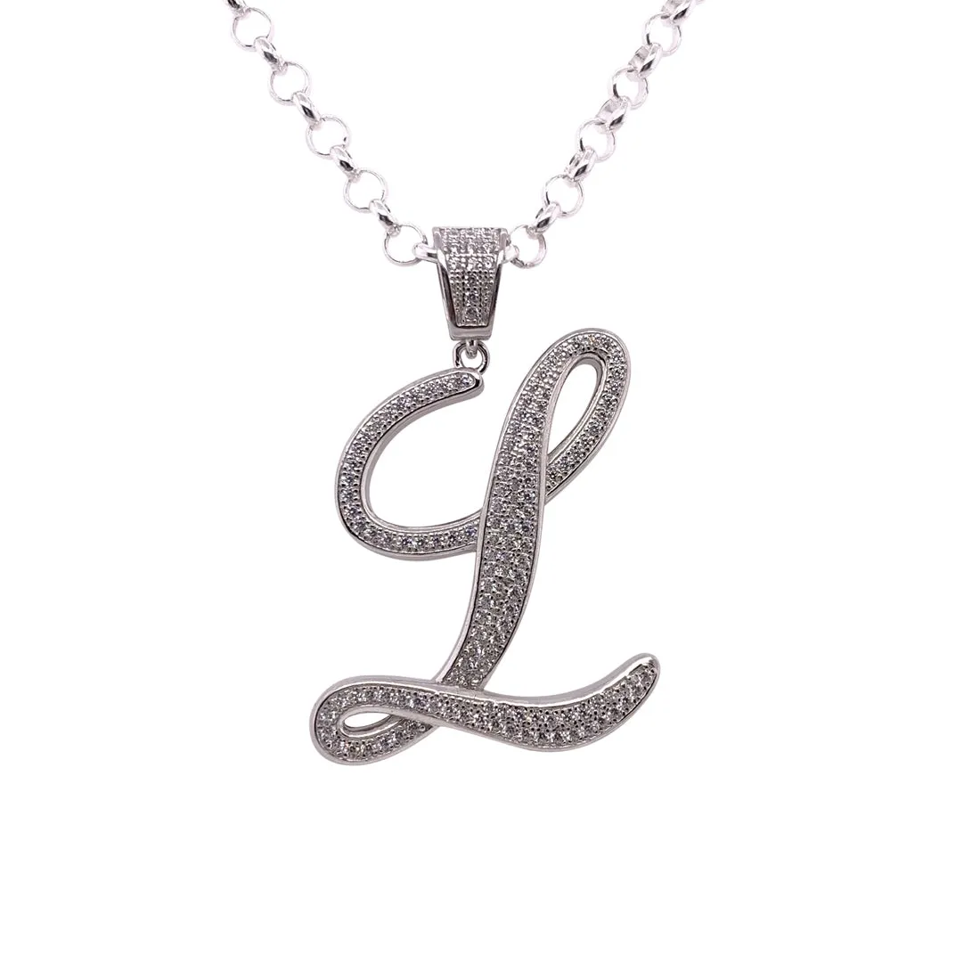 Gina Liano Cubic Zirconia Initial Necklaces