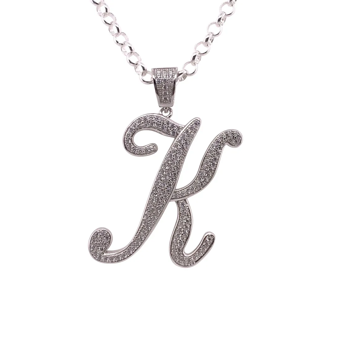 Gina Liano Cubic Zirconia Initial Necklaces