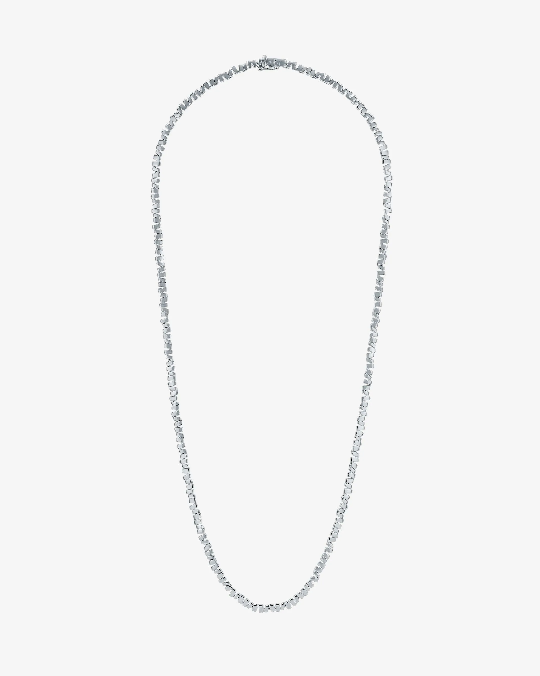 Golden Mini Tennis Necklace