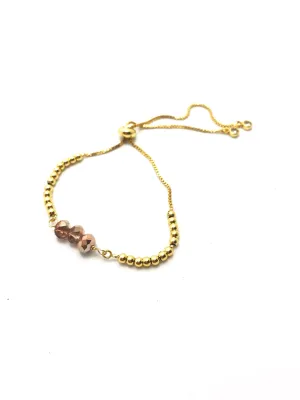 Handmade Crystals Bracelets // Macrame Bracelets