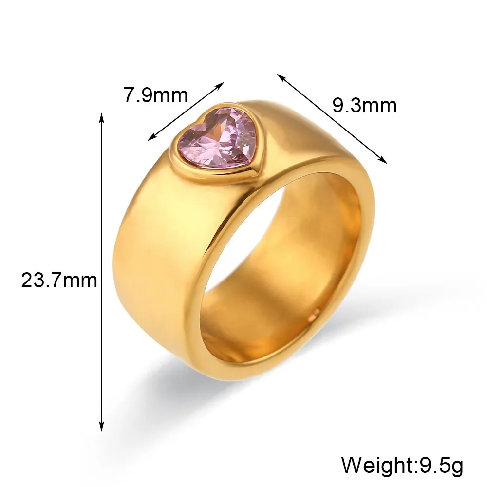 Heartfelt Spark Ring