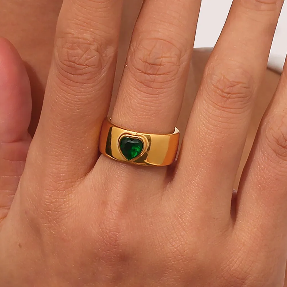 Heartfelt Spark Ring