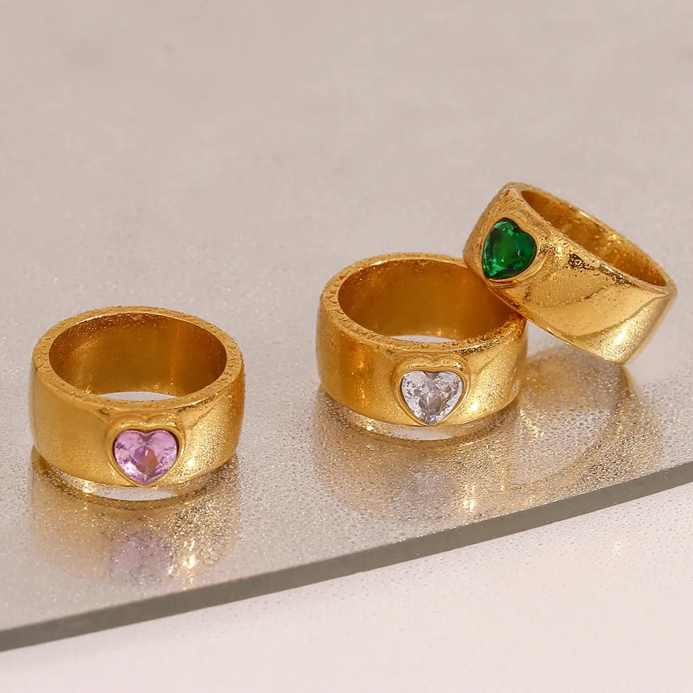 Heartfelt Spark Ring